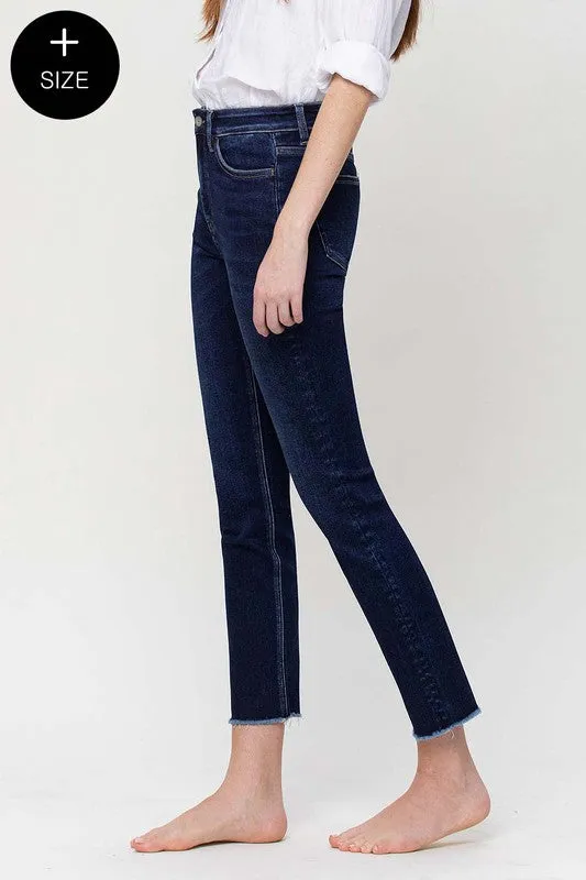 Dark Wash Narrow Straight Denim